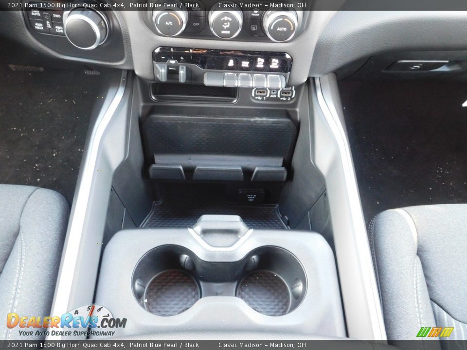 2021 Ram 1500 Big Horn Quad Cab 4x4 Patriot Blue Pearl / Black Photo #6