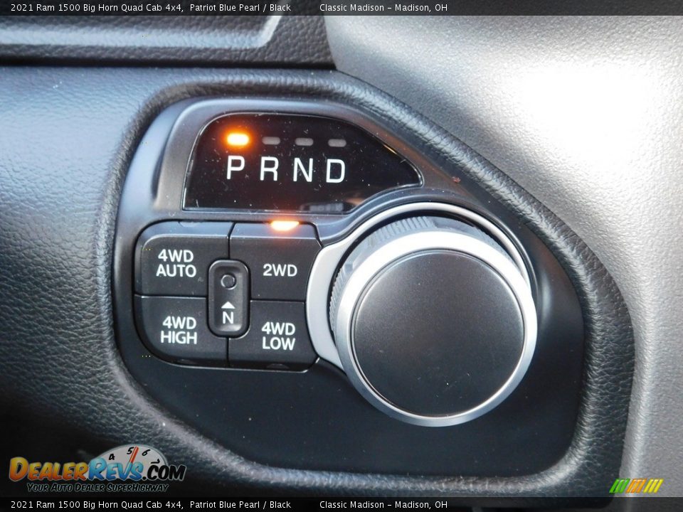 2021 Ram 1500 Big Horn Quad Cab 4x4 Patriot Blue Pearl / Black Photo #7