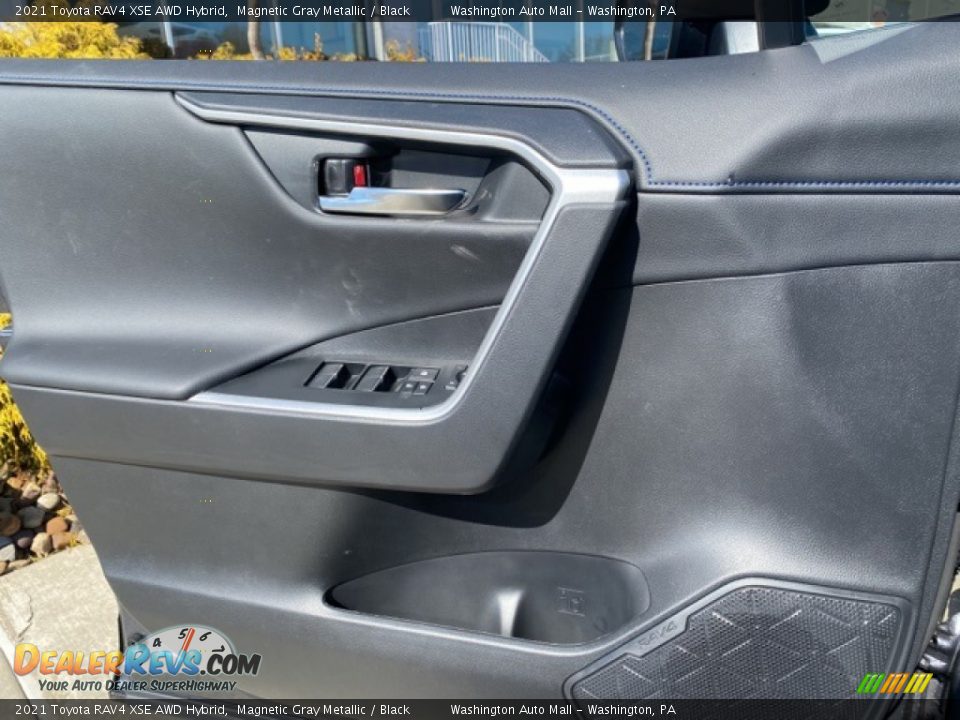 2021 Toyota RAV4 XSE AWD Hybrid Magnetic Gray Metallic / Black Photo #23