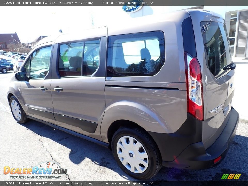 2020 Ford Transit Connect XL Van Diffused Silver / Ebony Photo #3