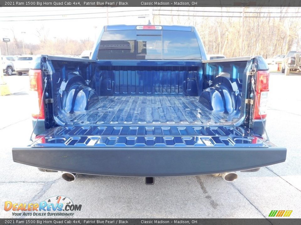 2021 Ram 1500 Big Horn Quad Cab 4x4 Patriot Blue Pearl / Black Photo #12