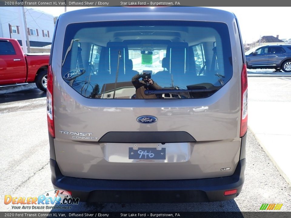 2020 Ford Transit Connect XL Van Diffused Silver / Ebony Photo #4