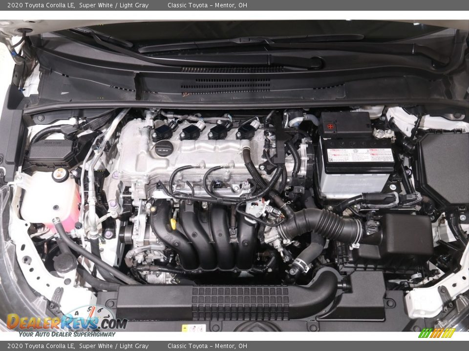2020 Toyota Corolla LE Super White / Light Gray Photo #18