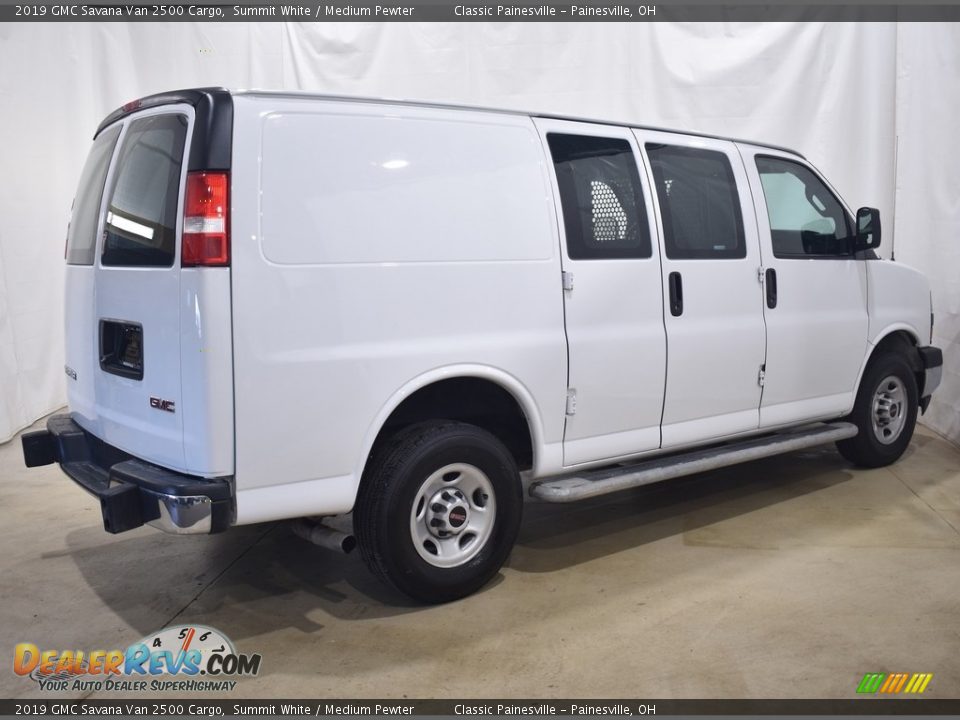 2019 GMC Savana Van 2500 Cargo Summit White / Medium Pewter Photo #2