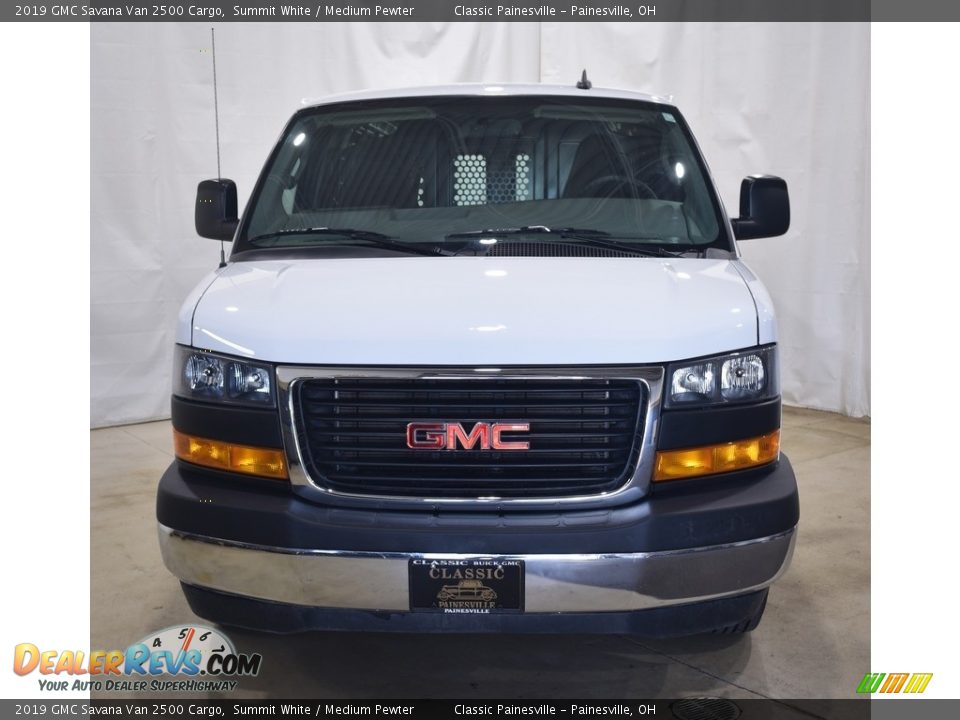 2019 GMC Savana Van 2500 Cargo Summit White / Medium Pewter Photo #4