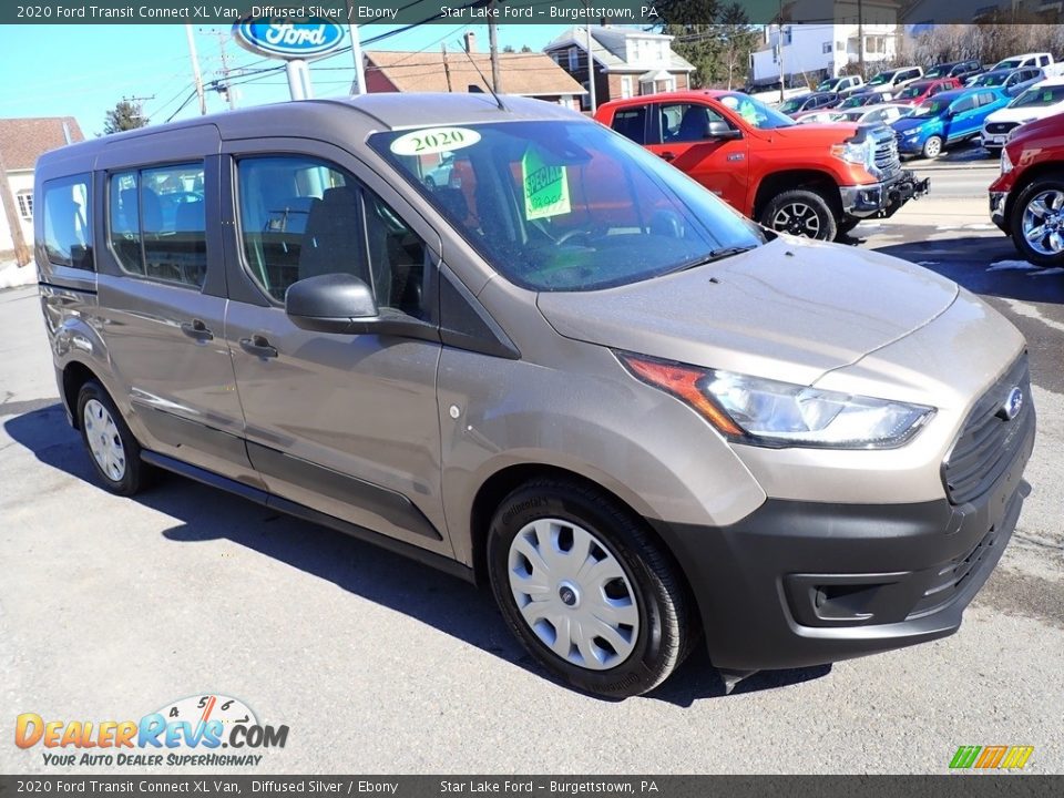 Front 3/4 View of 2020 Ford Transit Connect XL Van Photo #8