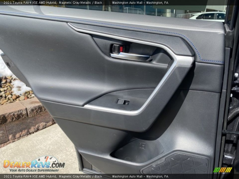 2021 Toyota RAV4 XSE AWD Hybrid Magnetic Gray Metallic / Black Photo #32