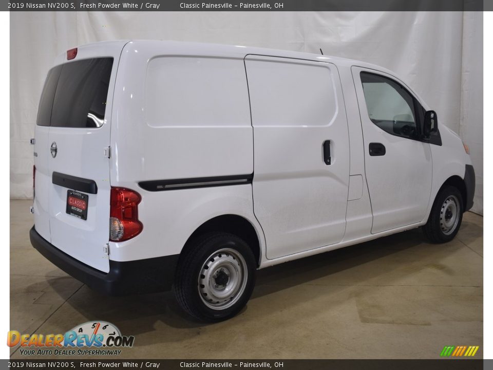 2019 Nissan NV200 S Fresh Powder White / Gray Photo #2