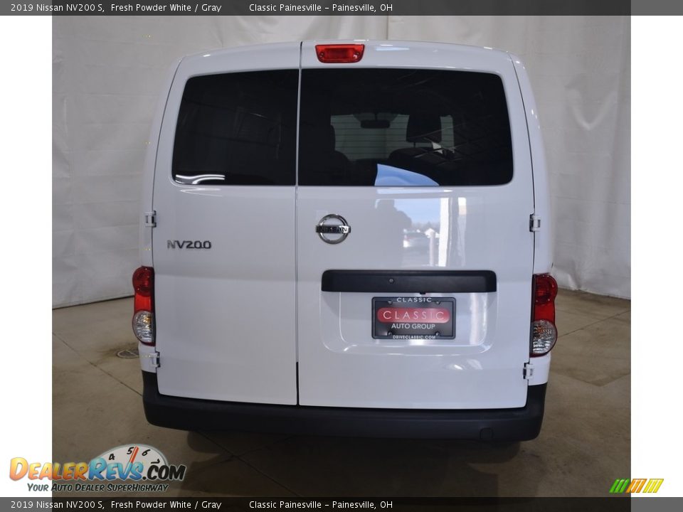 2019 Nissan NV200 S Fresh Powder White / Gray Photo #3