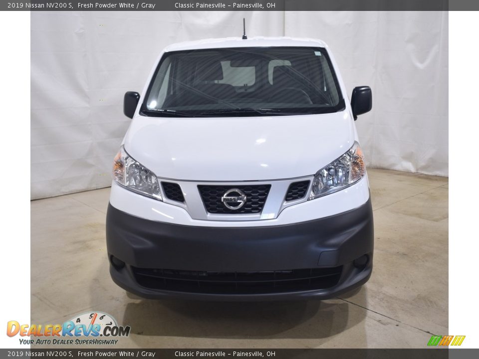 2019 Nissan NV200 S Fresh Powder White / Gray Photo #4