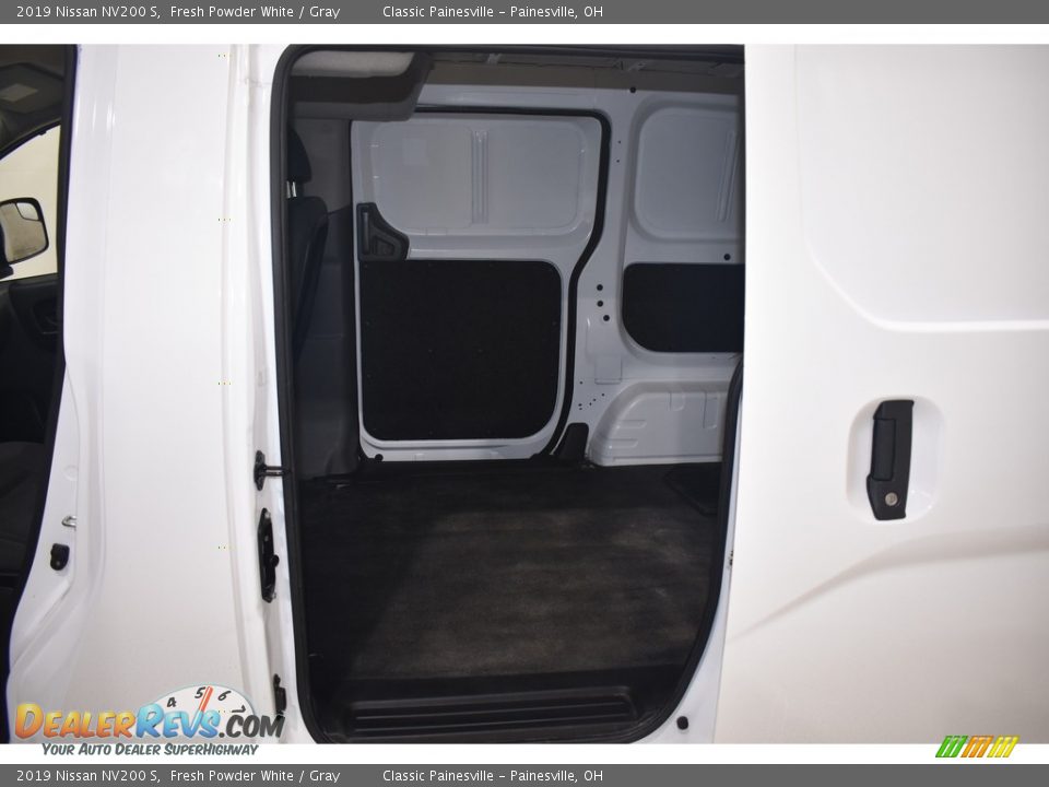 2019 Nissan NV200 S Fresh Powder White / Gray Photo #9