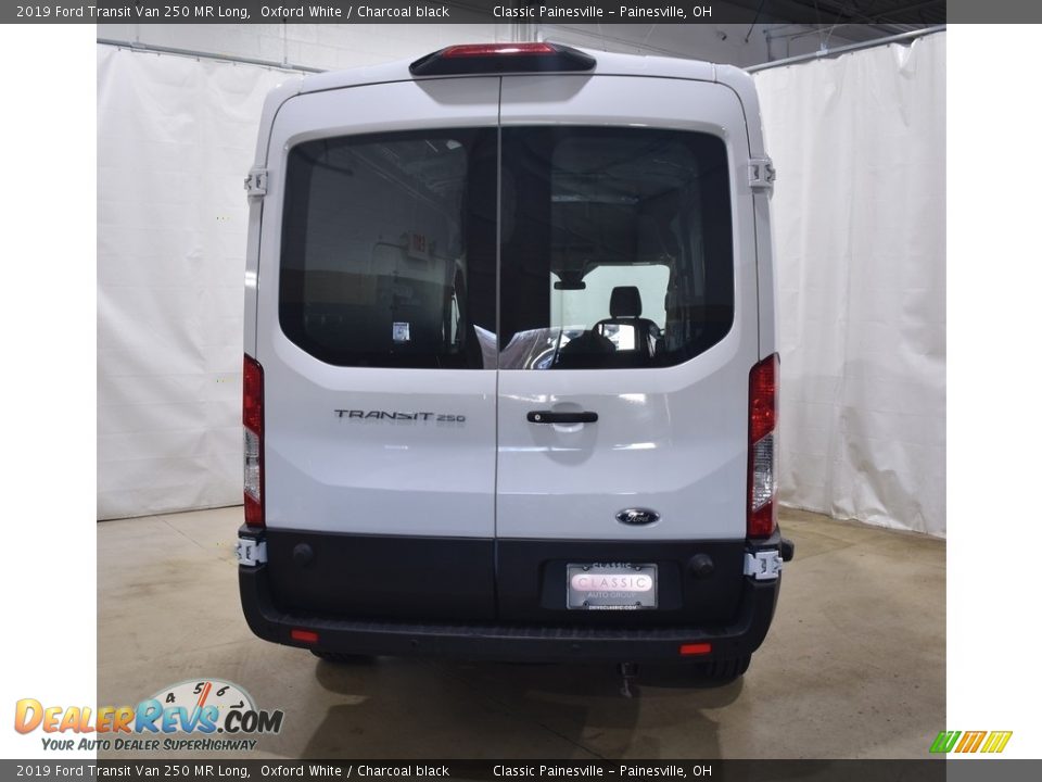 2019 Ford Transit Van 250 MR Long Oxford White / Charcoal black Photo #3