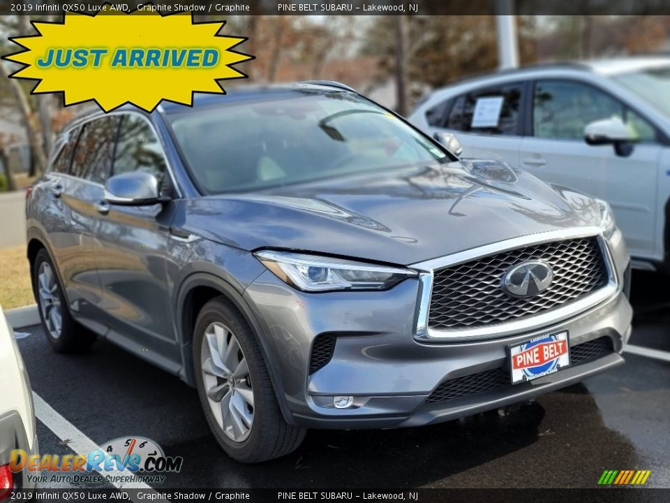 2019 Infiniti QX50 Luxe AWD Graphite Shadow / Graphite Photo #1