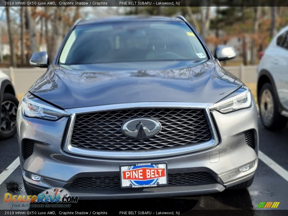 2019 Infiniti QX50 Luxe AWD Graphite Shadow / Graphite Photo #2