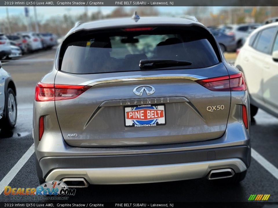 2019 Infiniti QX50 Luxe AWD Graphite Shadow / Graphite Photo #3