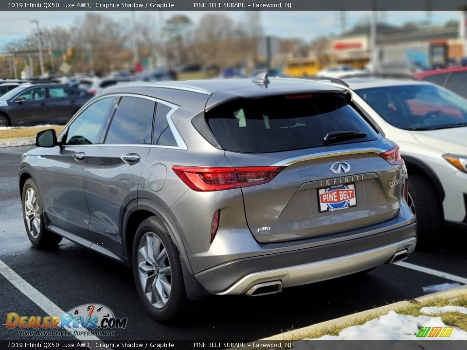 2019 Infiniti QX50 Luxe AWD Graphite Shadow / Graphite Photo #4