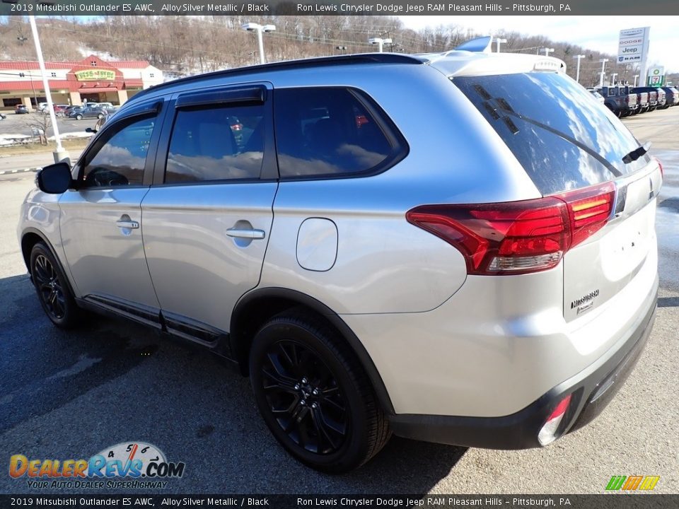 2019 Mitsubishi Outlander ES AWC Alloy Silver Metallic / Black Photo #3