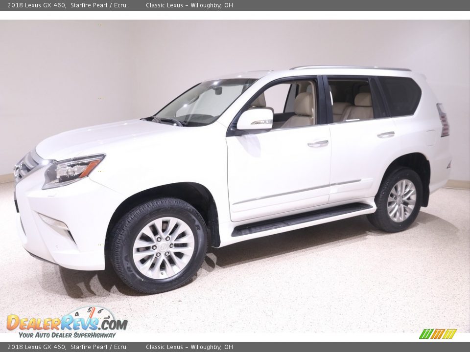 2018 Lexus GX 460 Starfire Pearl / Ecru Photo #3