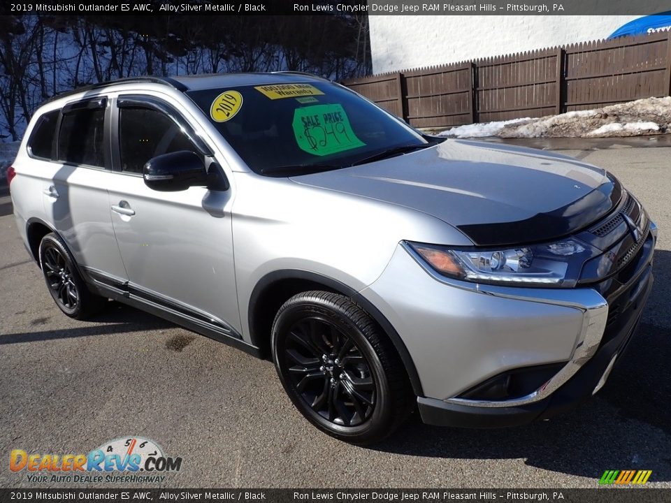 2019 Mitsubishi Outlander ES AWC Alloy Silver Metallic / Black Photo #8