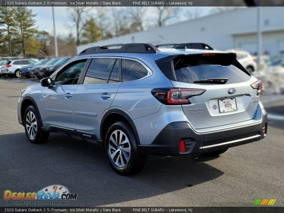 2020 Subaru Outback 2.5i Premium Ice Silver Metallic / Slate Black Photo #16