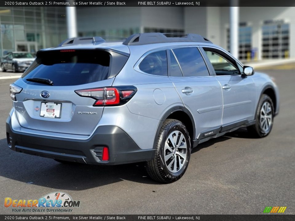 2020 Subaru Outback 2.5i Premium Ice Silver Metallic / Slate Black Photo #19