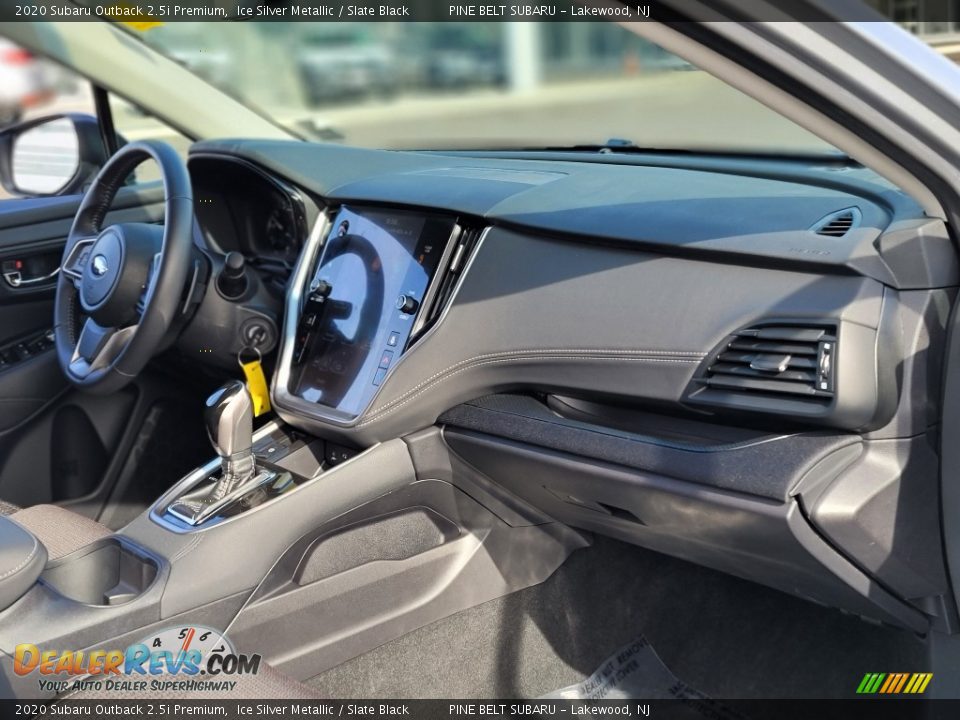 2020 Subaru Outback 2.5i Premium Ice Silver Metallic / Slate Black Photo #23