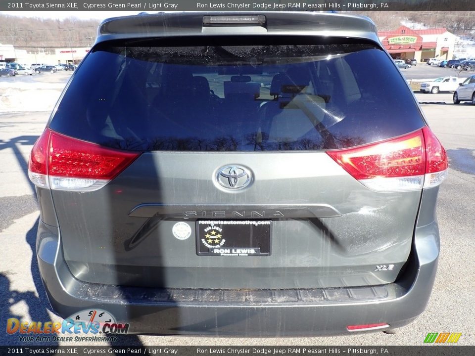 2011 Toyota Sienna XLE Cypress Green Pearl / Light Gray Photo #4