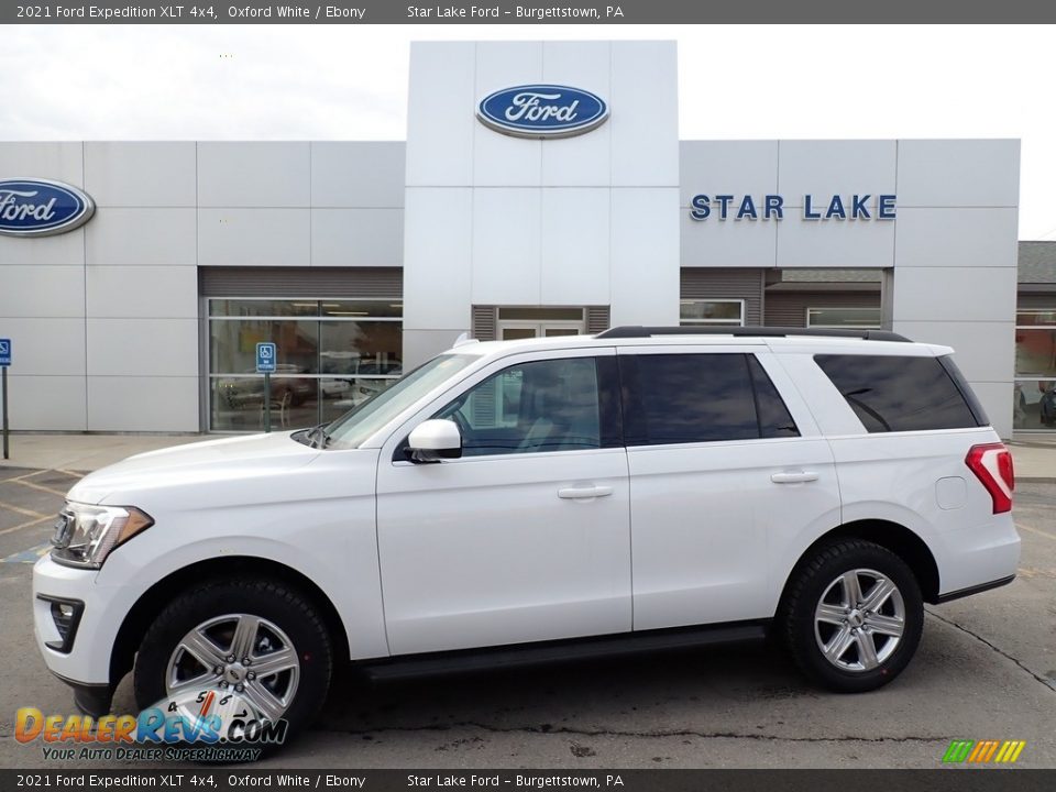 2021 Ford Expedition XLT 4x4 Oxford White / Ebony Photo #1