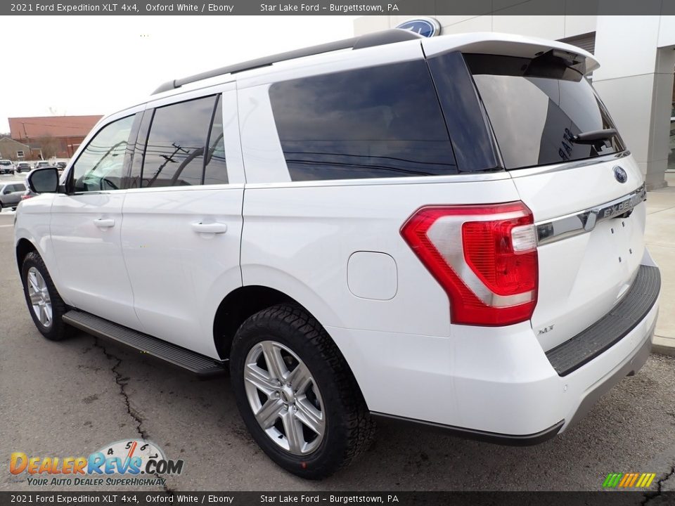 2021 Ford Expedition XLT 4x4 Oxford White / Ebony Photo #3