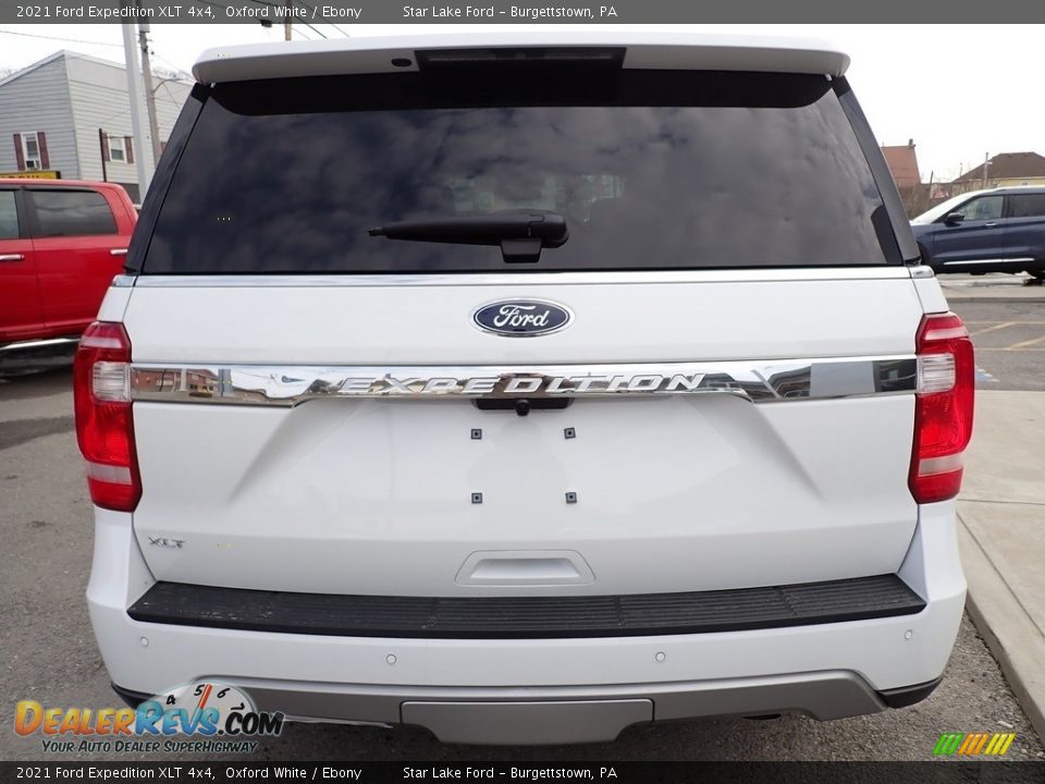 2021 Ford Expedition XLT 4x4 Oxford White / Ebony Photo #4