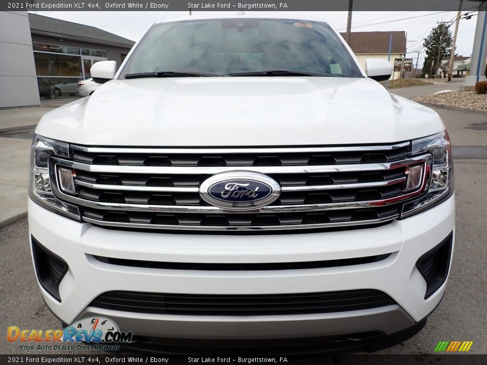 2021 Ford Expedition XLT 4x4 Oxford White / Ebony Photo #9