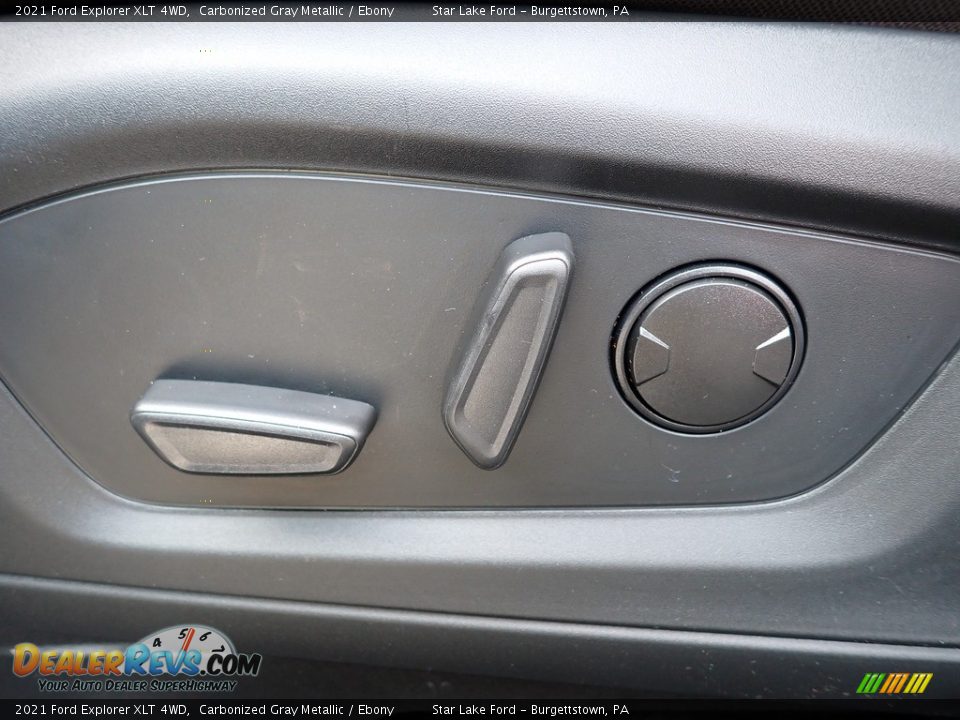 2021 Ford Explorer XLT 4WD Carbonized Gray Metallic / Ebony Photo #15