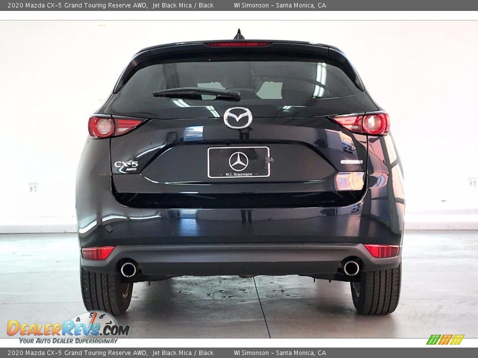 2020 Mazda CX-5 Grand Touring Reserve AWD Jet Black Mica / Black Photo #3