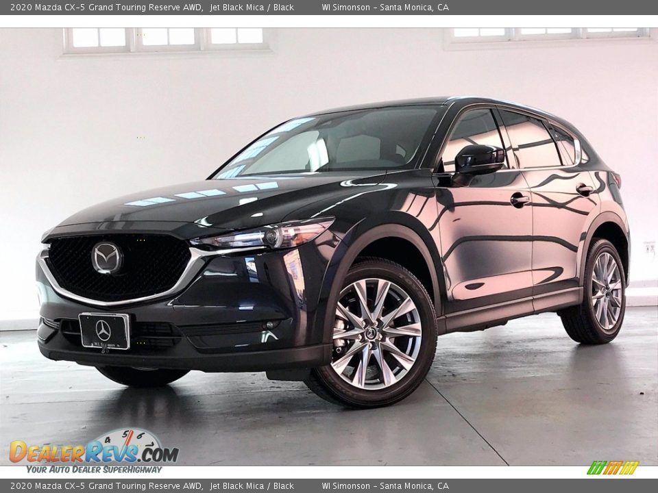 2020 Mazda CX-5 Grand Touring Reserve AWD Jet Black Mica / Black Photo #12