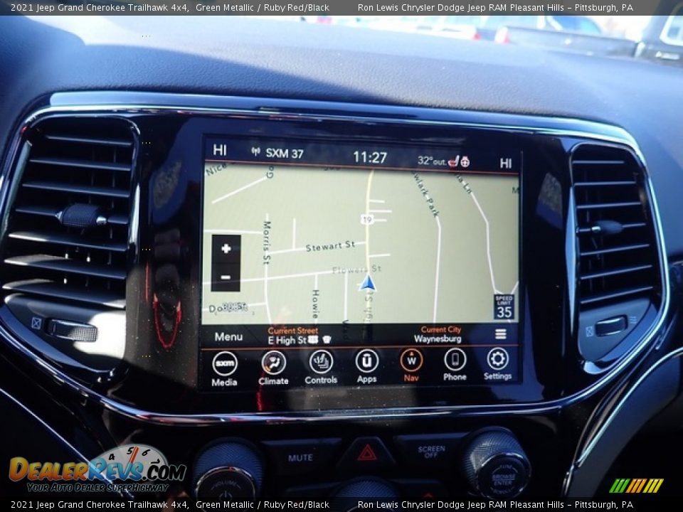 Navigation of 2021 Jeep Grand Cherokee Trailhawk 4x4 Photo #18