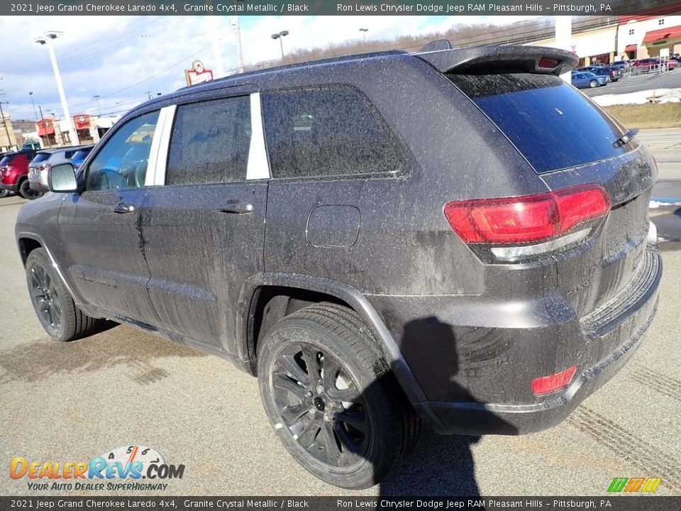 2021 Jeep Grand Cherokee Laredo 4x4 Granite Crystal Metallic / Black Photo #3