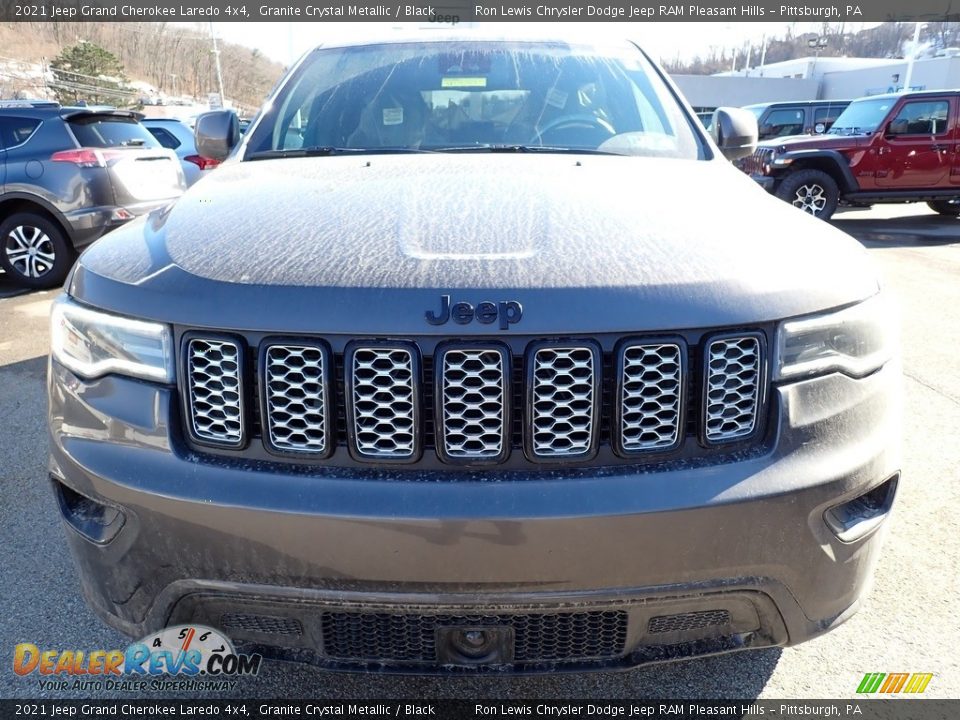 2021 Jeep Grand Cherokee Laredo 4x4 Granite Crystal Metallic / Black Photo #9