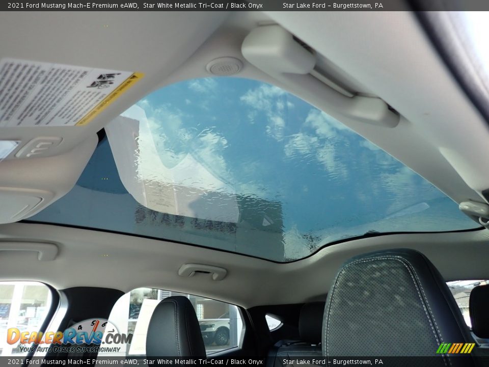 Sunroof of 2021 Ford Mustang Mach-E Premium eAWD Photo #16