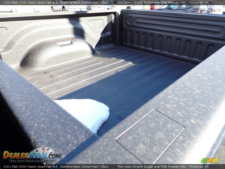 2021 Ram 1500 Classic Quad Cab 4x4 Diamond Black Crystal Pearl / Black Photo #13