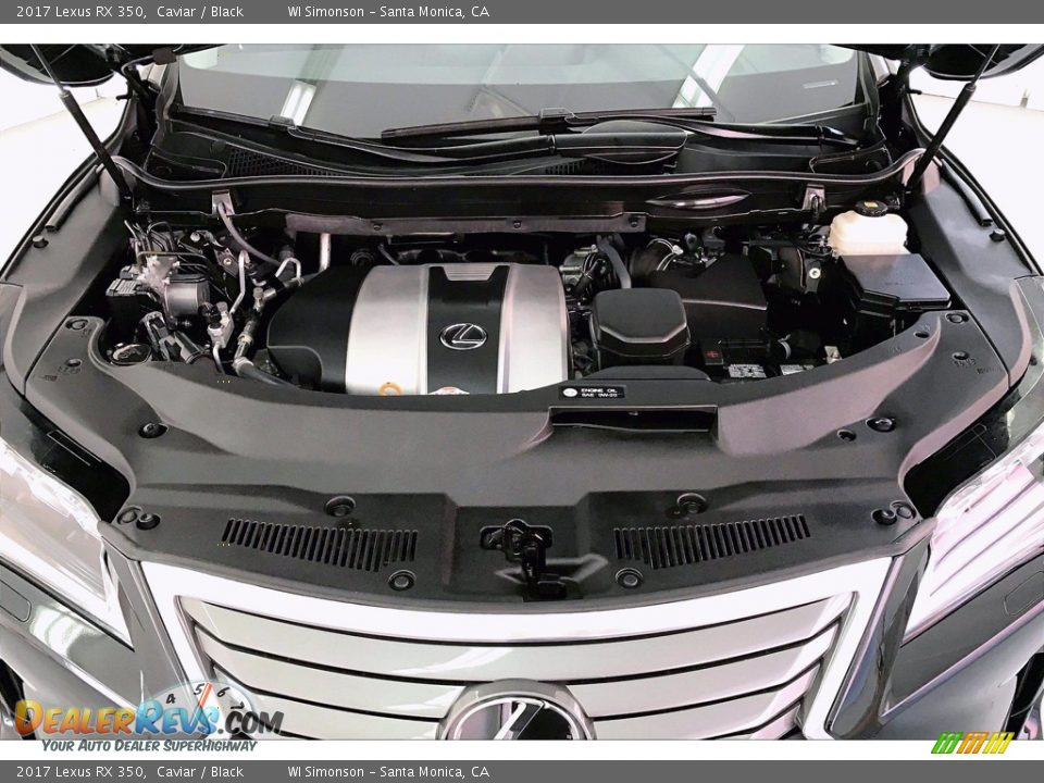 2017 Lexus RX 350 3.5 Liter DOHC 24-Valve VVT-i V6 Engine Photo #9