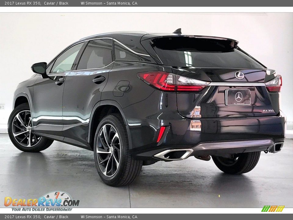 2017 Lexus RX 350 Caviar / Black Photo #10