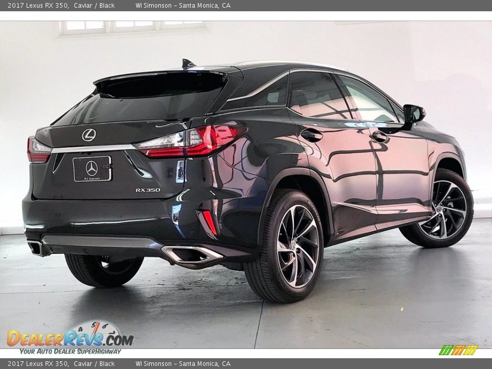 2017 Lexus RX 350 Caviar / Black Photo #13