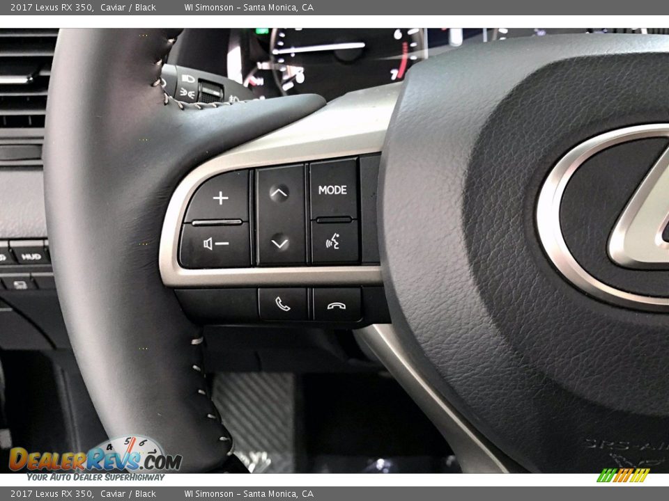 2017 Lexus RX 350 Steering Wheel Photo #21