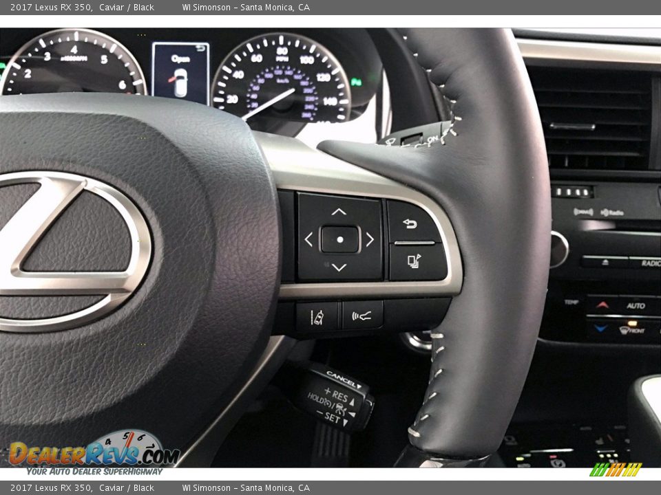 2017 Lexus RX 350 Steering Wheel Photo #22