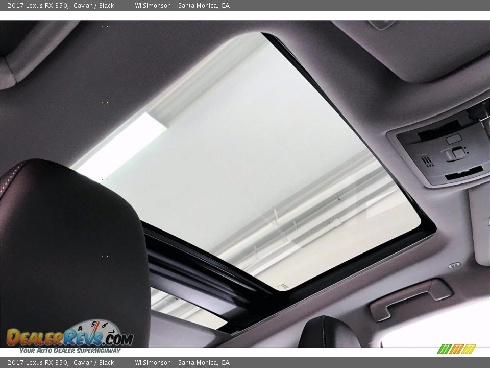 Sunroof of 2017 Lexus RX 350 Photo #25