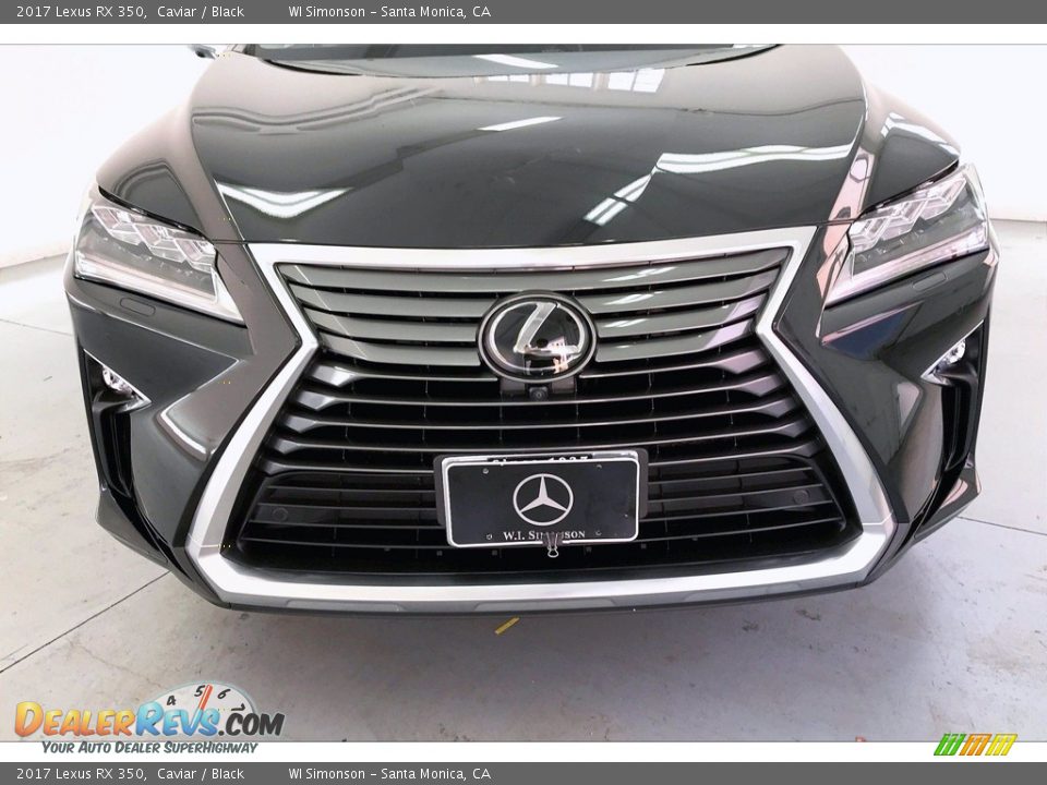 2017 Lexus RX 350 Caviar / Black Photo #30