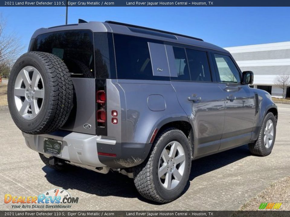 2021 Land Rover Defender 110 S Eiger Gray Metallic / Acorn Photo #3