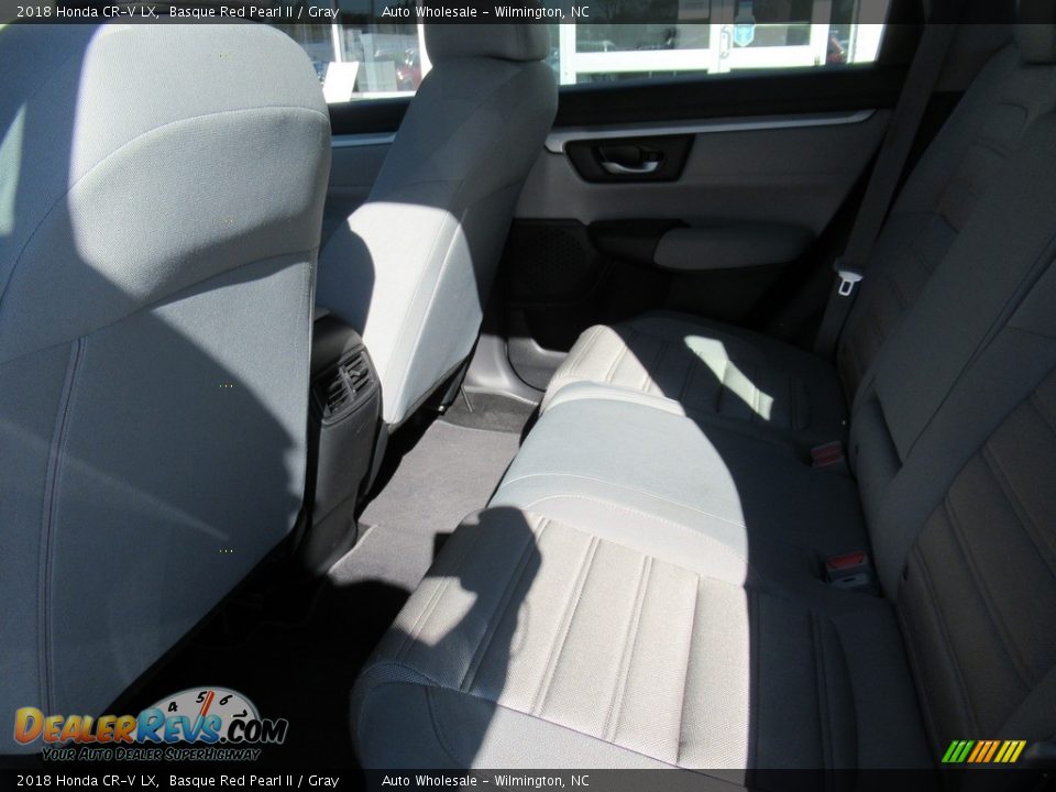 2018 Honda CR-V LX Basque Red Pearl II / Gray Photo #12