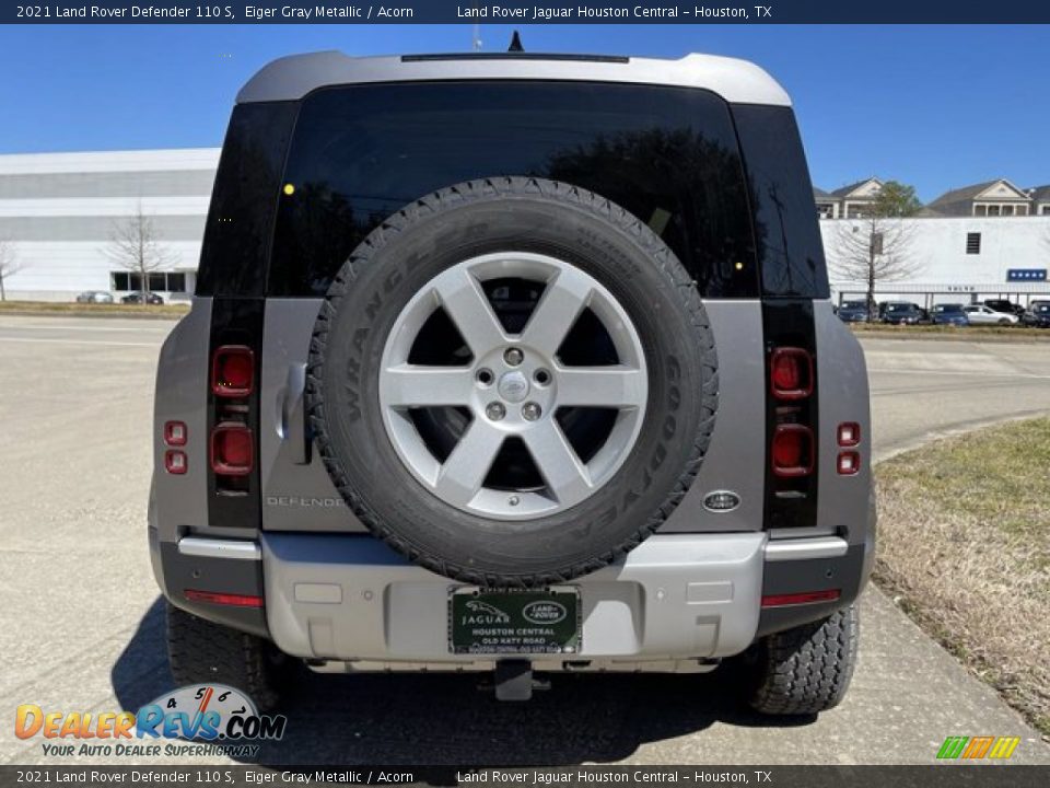 2021 Land Rover Defender 110 S Eiger Gray Metallic / Acorn Photo #8