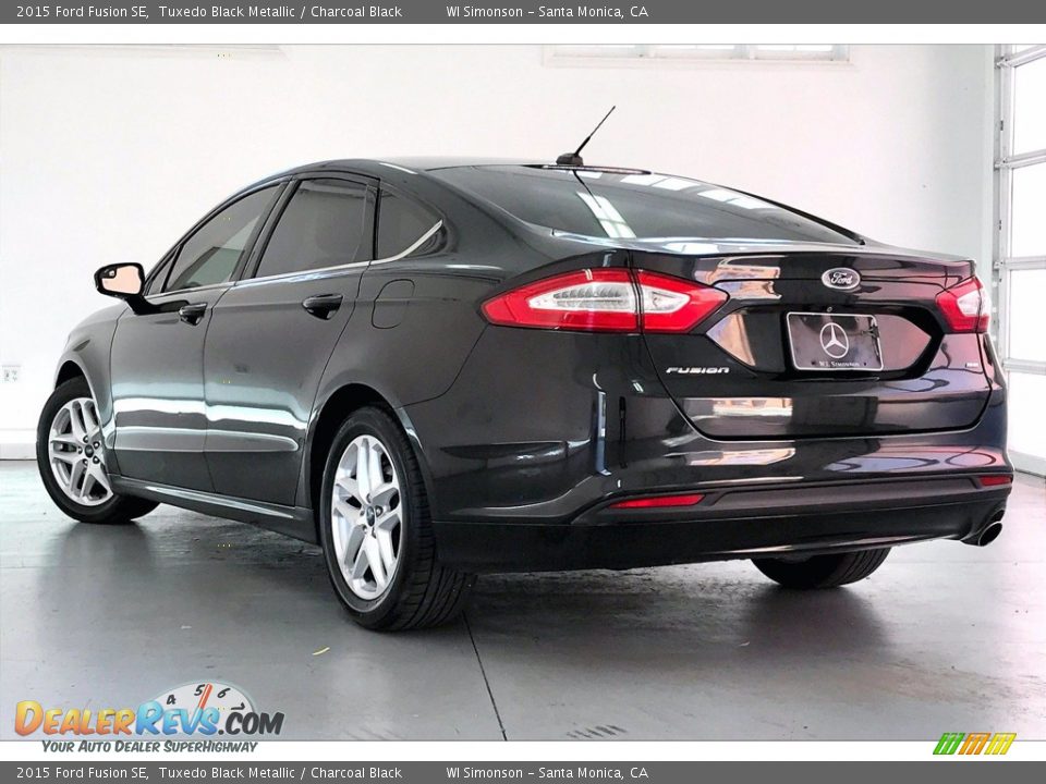2015 Ford Fusion SE Tuxedo Black Metallic / Charcoal Black Photo #10